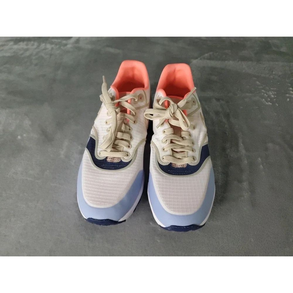 Nike Air‎ Max 1 Ultra 2.0 SE Womens Sneakers White Red Blue 881103-102 US 7.5
